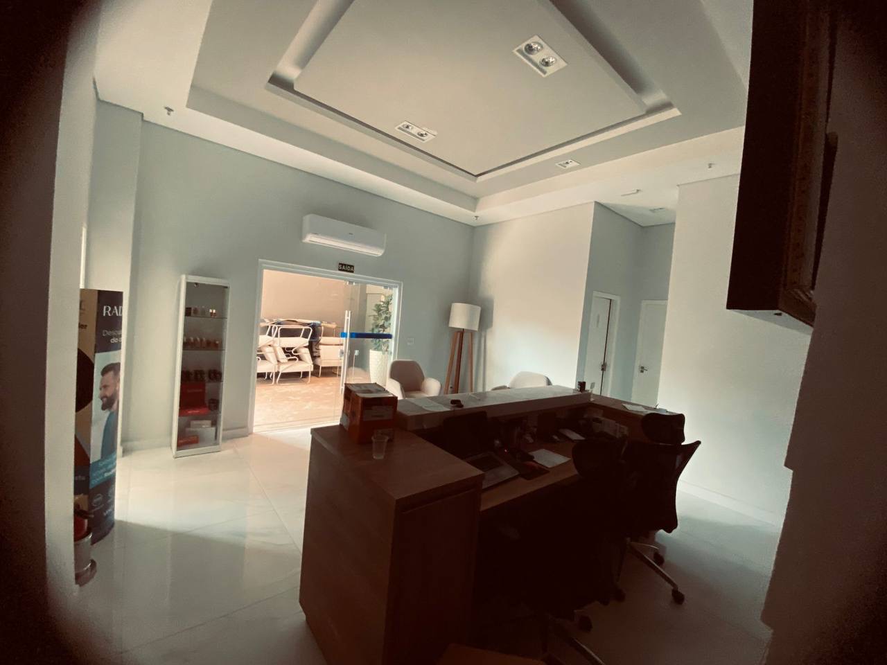 Interior da recepção
